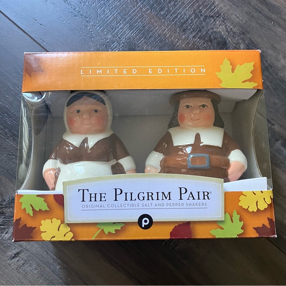Pilgrim Pair Salt & Pepper Shakers